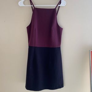 French Connection Colorblock Mini Dress